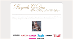 Desktop Screenshot of margaritagodiva.net